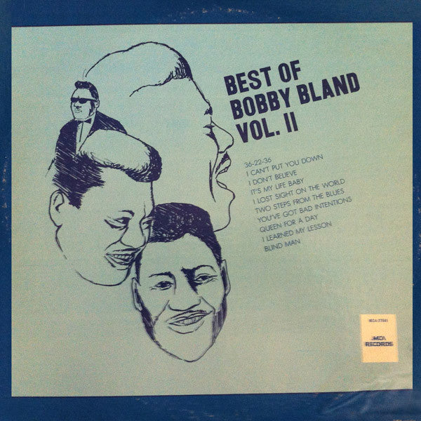 Bobby Bland : Best Of Bobby Bland Vol. II (LP, Comp, RE)