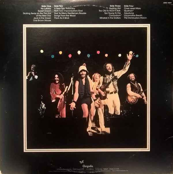 Jethro Tull : Live - Bursting Out (2xLP, Album)