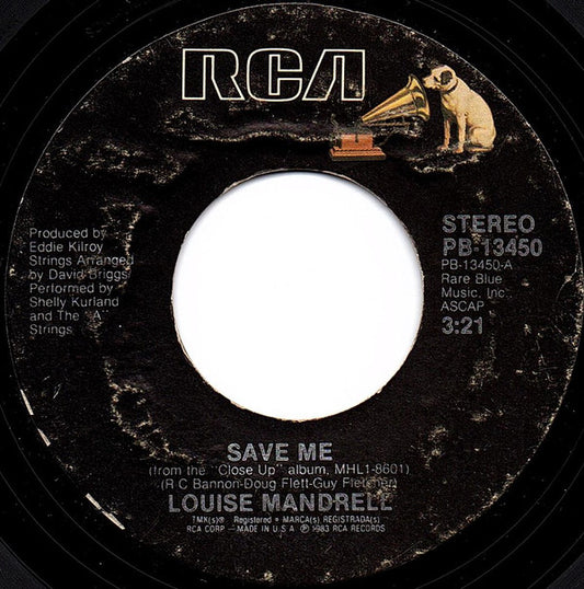 Louise Mandrell : Save Me (7", Single)