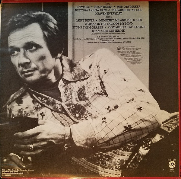 Mel Tillis And The Statesiders (2) : The Best Of Mel Tillis And The Statesiders (LP, Comp, Club)