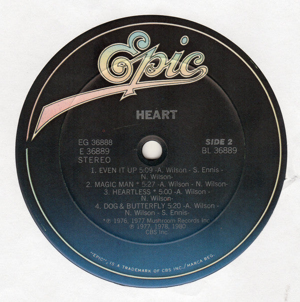 Heart : Greatest Hits / Live (2xLP, Comp, RE, Car)