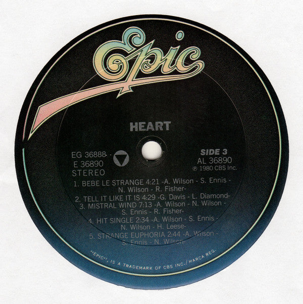 Heart : Greatest Hits / Live (2xLP, Comp, RE, Car)