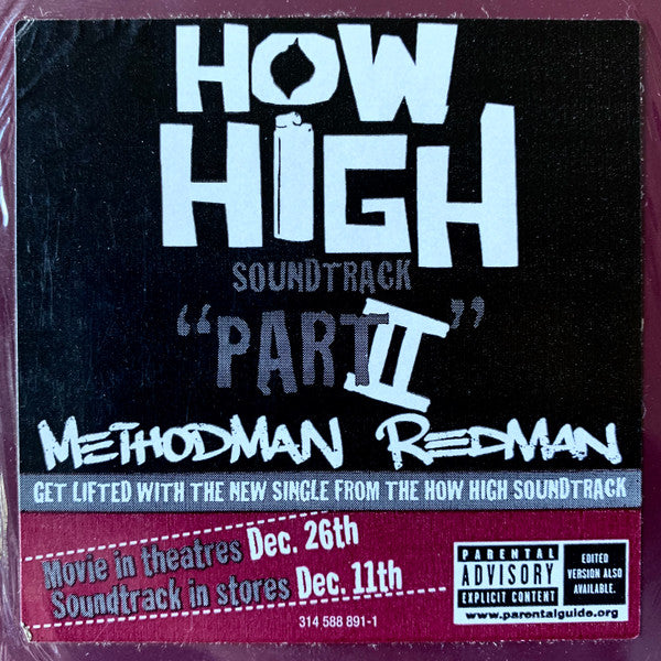 Method Man & Redman : How High Soundtrack "Part II" (12")