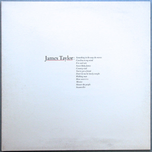 James Taylor (2) : Greatest Hits (LP, Comp, Club, RE, Col)