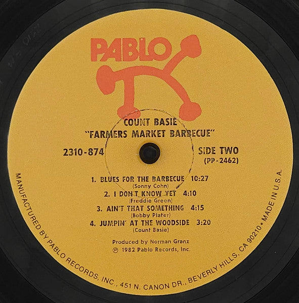 Count Basie Big Band : Farmers Market Barbecue (LP, Album)