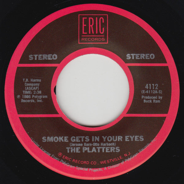 The Platters : Smoke Gets In Your Eyes / Harbor Lights (7")