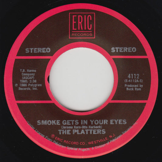 The Platters : Smoke Gets In Your Eyes / Harbor Lights (7")