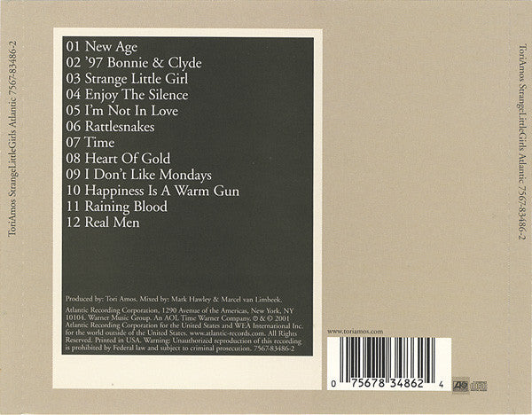Tori Amos : Strange Little Girls (CD, Album, 1st)