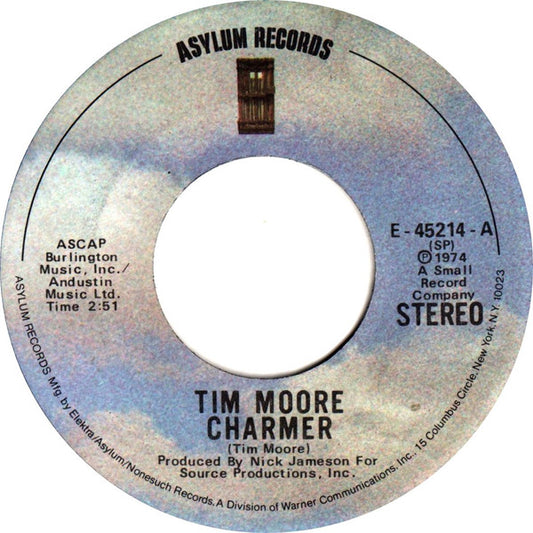 Tim Moore : Charmer (7", Single)