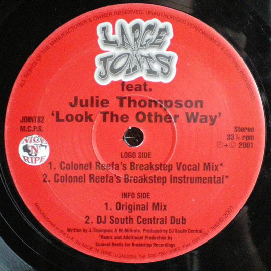 Large Joints Feat. Julie Thompson : Look The Other Way (12")