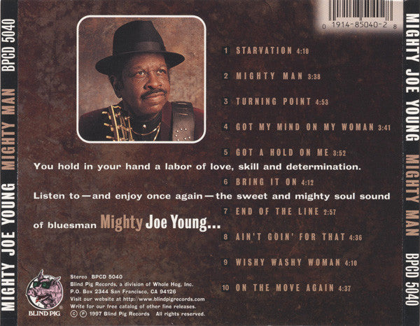 Mighty Joe Young : Mighty Man (CD, Album)