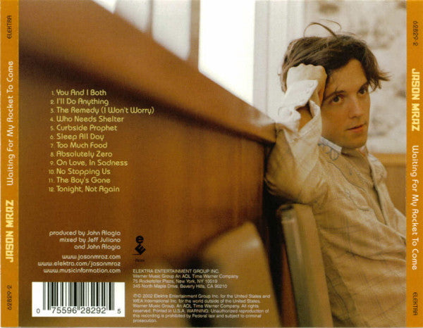 Jason Mraz : Waiting For My Rocket To Come (CD, Album)
