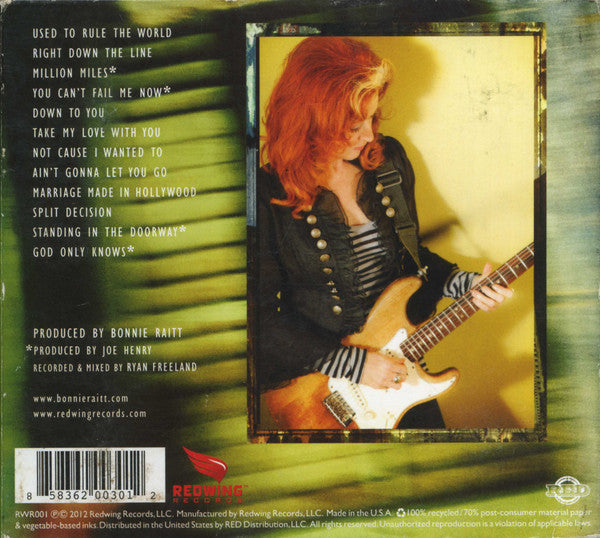 Bonnie Raitt : Slipstream (CD, Album, Dig)
