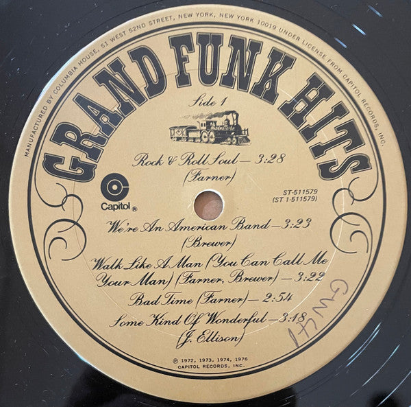 Grand Funk Railroad : Grand Funk Hits (LP, Comp, Club, Ter)