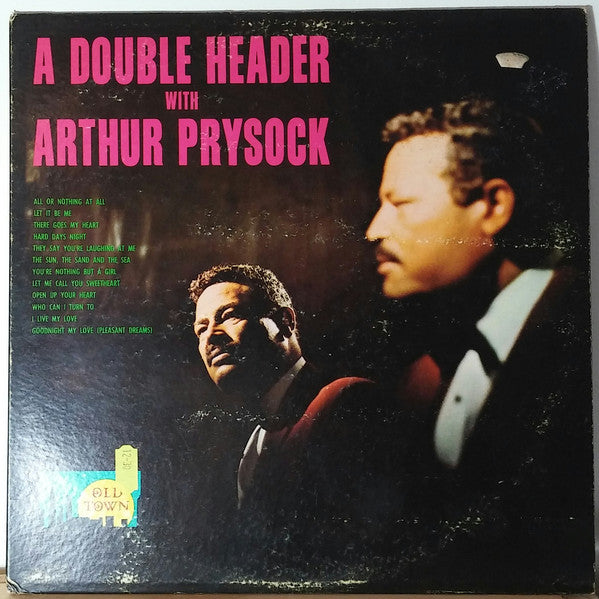 Arthur Prysock : A Double Header With Arthur Prysock (LP, Album, Mono)