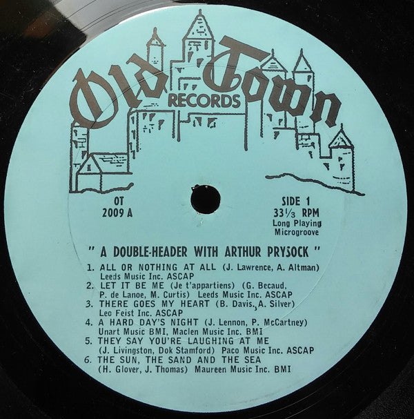 Arthur Prysock : A Double Header With Arthur Prysock (LP, Album, Mono)