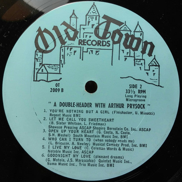 Arthur Prysock : A Double Header With Arthur Prysock (LP, Album, Mono)