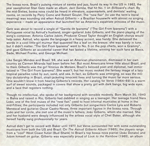 Astrud Gilberto : Astrud Gilberto's Finest Hour (CD, Comp)