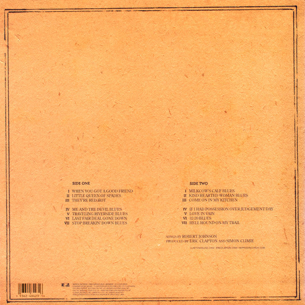 Eric Clapton : Me And Mr Johnson (LP, Album, 200)
