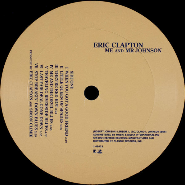 Eric Clapton : Me And Mr Johnson (LP, Album, 200)