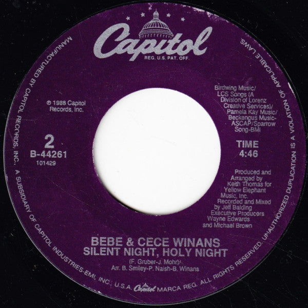 Bebe & Cece Winans : Heaven (7")