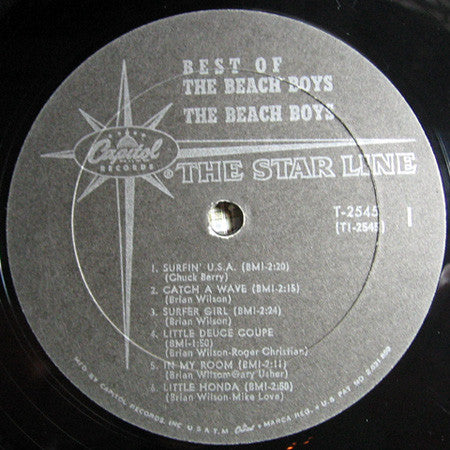The Beach Boys : Best Of The Beach Boys (LP, Comp, Mono, Abb)