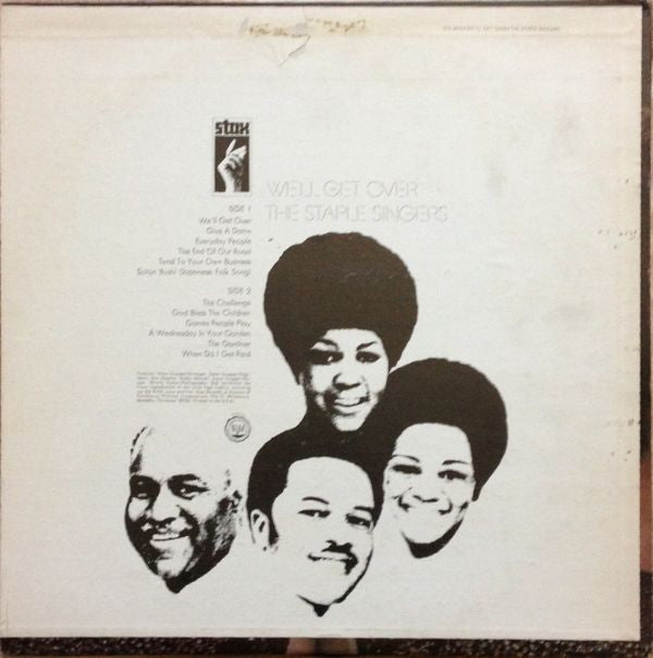 The Staple Singers : We'll Get Over (LP)