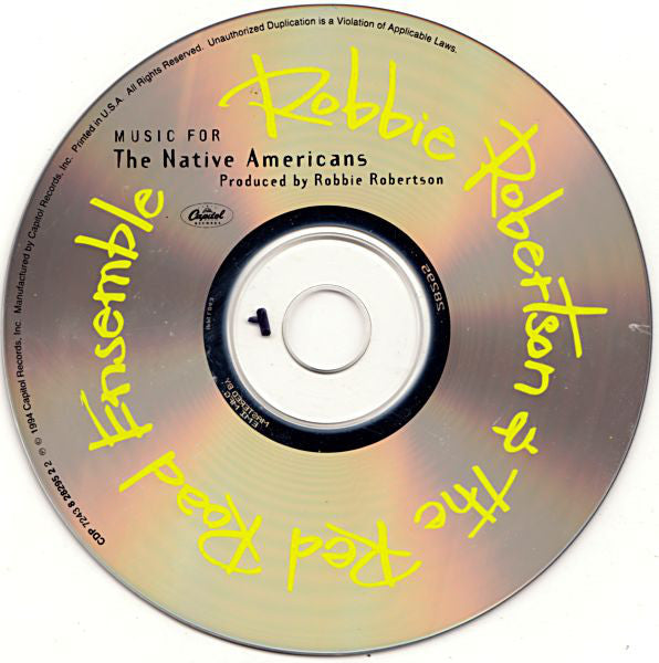 Robbie Robertson & The Red Road Ensemble : Music For The Native Americans (CD, Album)