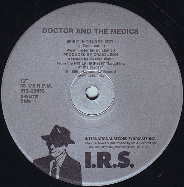 Doctor And The Medics* : Spirit In The Sky (12")
