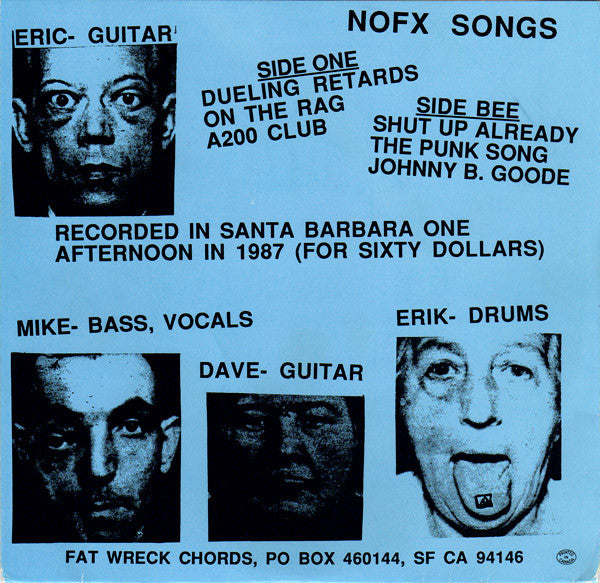 NOFX : The P.M.R.C. Can Suck On This (7", EP, RE)