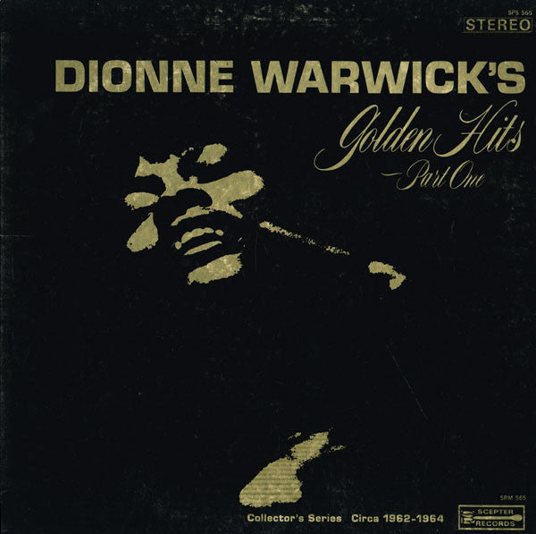 Dionne Warwick : Dionne Warwick's Golden Hits - Part One (LP, Comp, Kee)