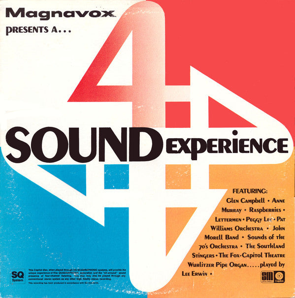 Various : Magnavox Presents A Sound Experience (LP, Album, Comp, Quad)