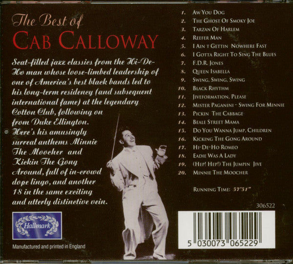 Cab Calloway : The Best Of (CD, Comp)