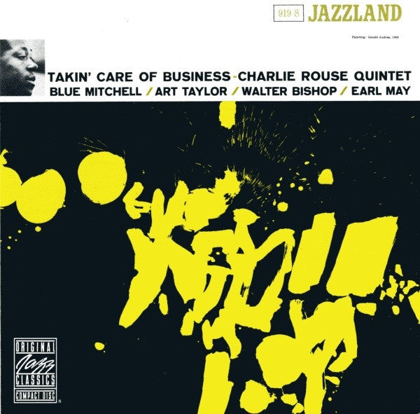 Charlie Rouse Quintet : Takin' Care Of Business (LP, Album, RE, RM)
