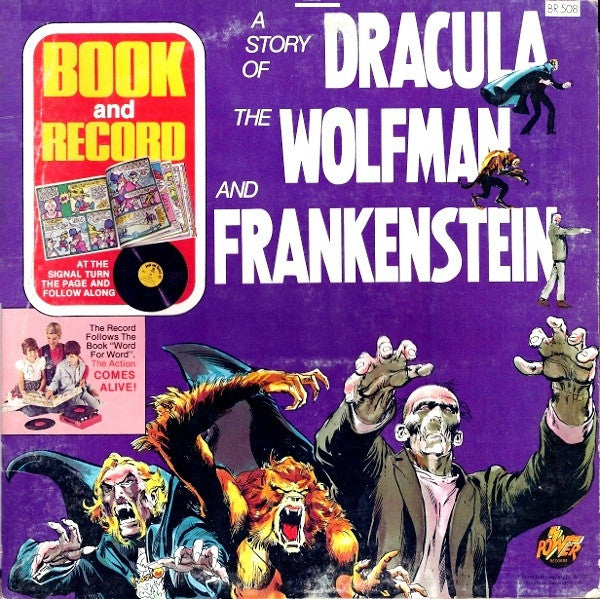 Neal Adams : A Story Of Dracula, The Wolfman, And Frankenstein (LP)