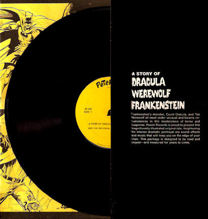 Neal Adams : A Story Of Dracula, The Wolfman, And Frankenstein (LP)