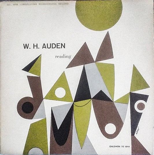 W. H. Auden : Reading From His Works (LP, Mono)