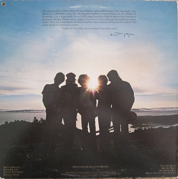 The Dingoes : Five Times The Sun (LP, Album, Promo)