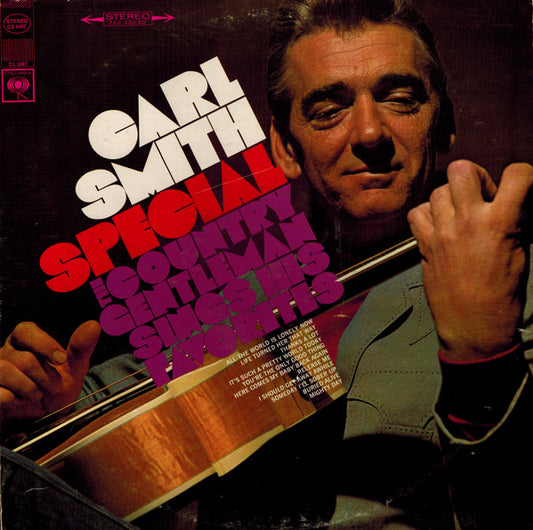 Carl Smith (3) : The Carl Smith Special (The Country Gentleman Sings His Favorites) (LP, Album)