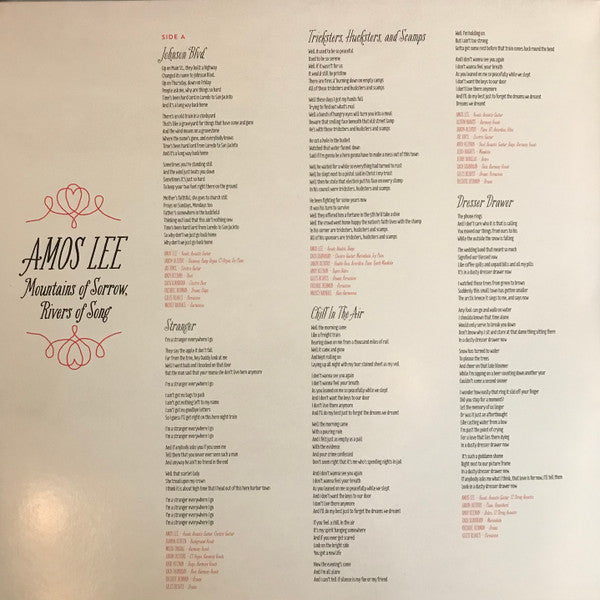 Amos Lee : Mountains Of Sorrow, Rivers Of Song (LP, Album)