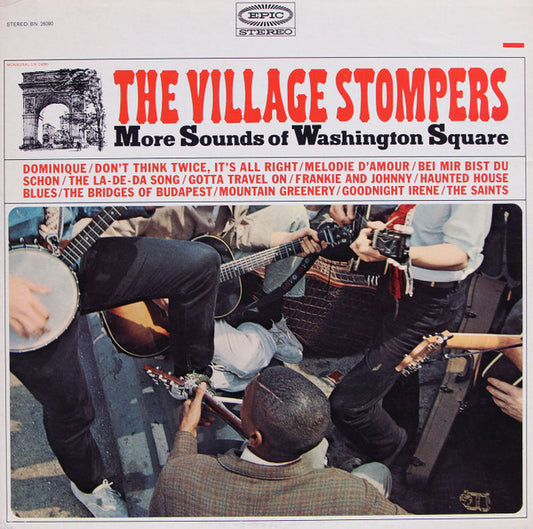 The Village Stompers : More Sounds Of Washington Square (LP, Album)