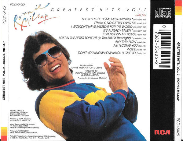 Ronnie Milsap : Greatest Hits, Vol. 2 (CD, Comp)