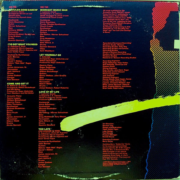 High Inergy : Shoulda Gone Dancin' (LP, Album)