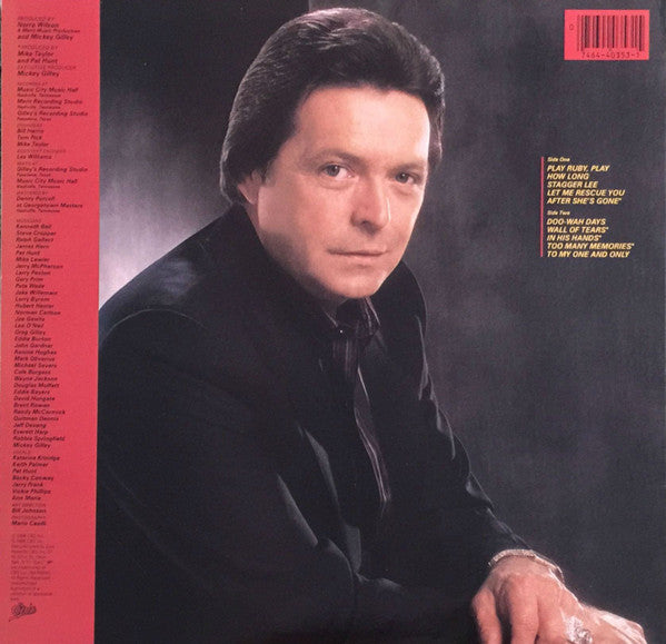 Mickey Gilley : One And Only (LP, Album, Pit)
