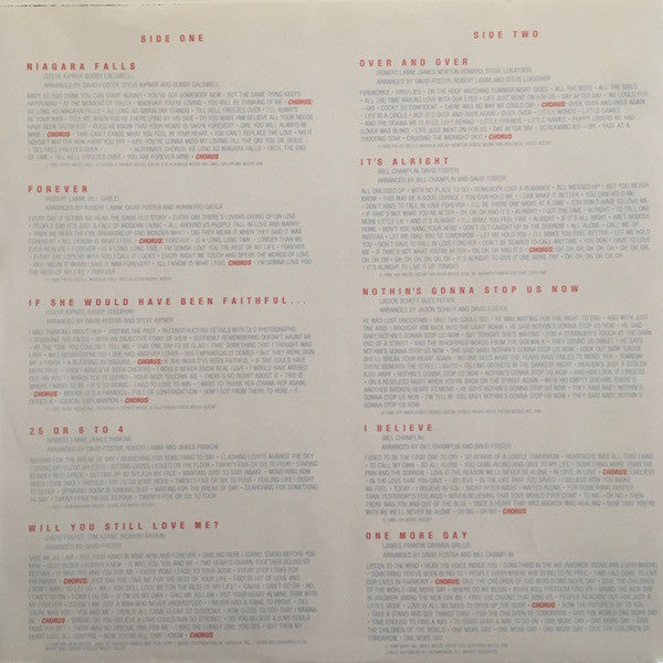 Chicago (2) : Chicago 18 (LP, Album, Club, Col)