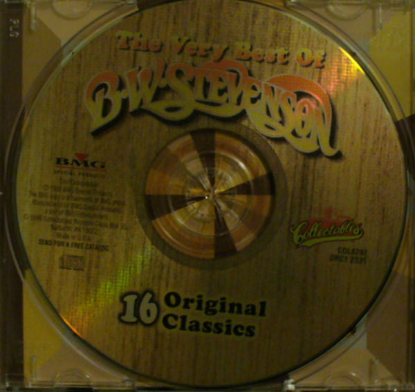 B.W. Stevenson : The Very Best Of B. W. Stevenson 16 Original Classics (CD, Comp, RE)