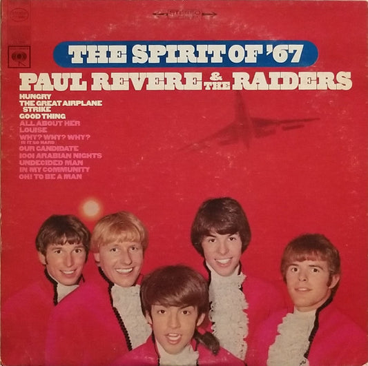 Paul Revere & The Raiders : The Spirit Of '67 (LP, Album, RP, San)