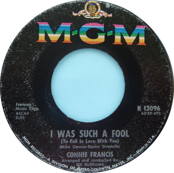 Connie Francis : He Thinks I Still Care (7", Single)