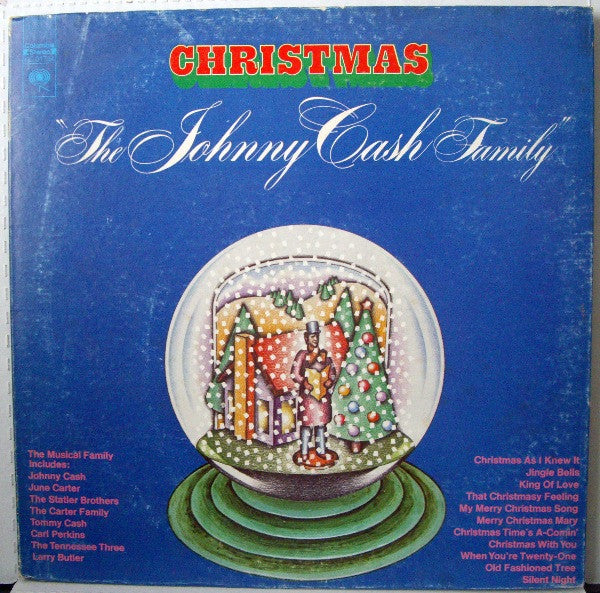 The Johnny Cash Family : Christmas (LP, Album, Gat)