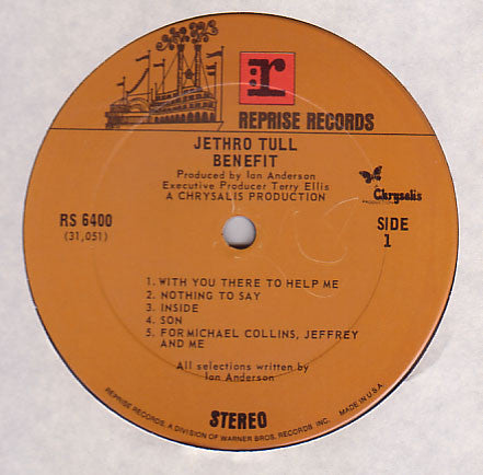 Jethro Tull : Benefit (LP, Album, RP, Ter)
